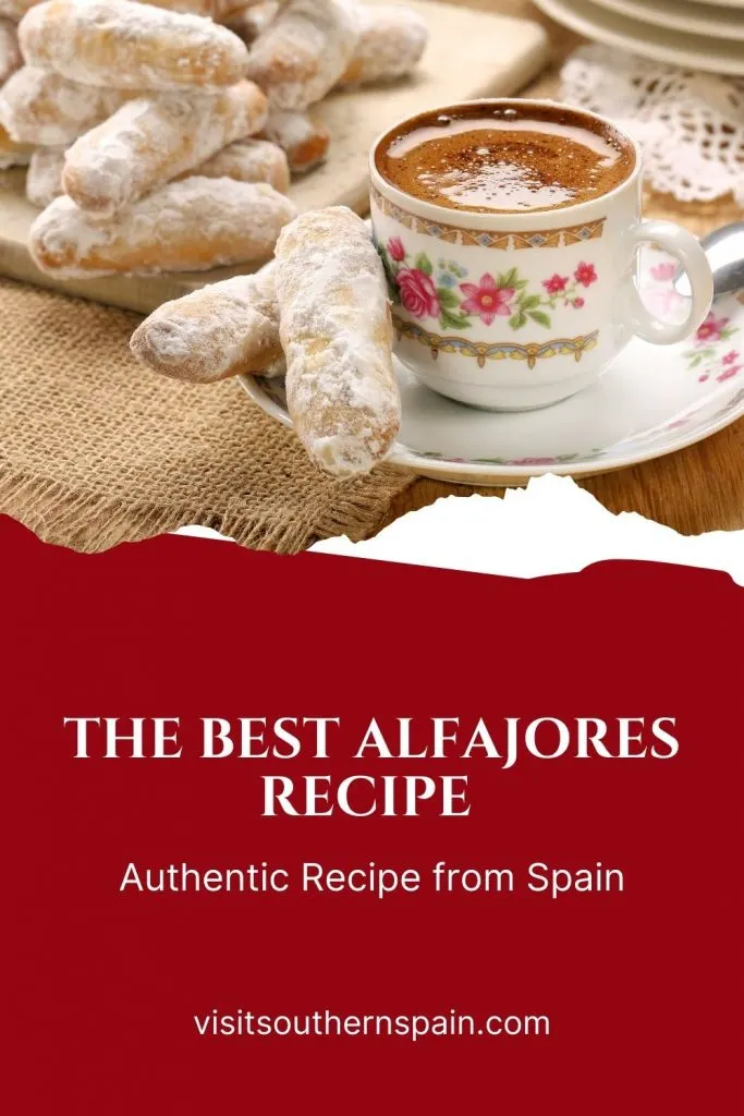 Want to try the best Alfajores recipe ever? The Alfajores recipe is the perfect choice if you want an irresistible dessert made in no time. This easy alfajores recipe requires no baking and is made out of nuts and spices which gives them a unique flavor. These Spanish cookies can be found in stores all over Andalucia, from where they originate. You can try our recipe for alfajores and treat yourself with these yummy goodies. #alfajores #alfajoresrecipe #andalucianalfajores #spanishcookies