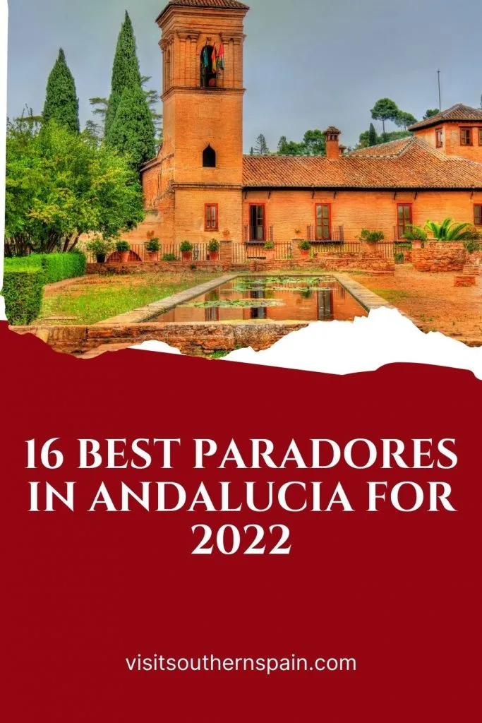 Looking for the best Paradores in Andalucia for 2022? Paradores are some of the most beautiful hotels in Spain that will take your breath away when seeing them. These famous hotels in Spain are distinguished by their often unique locations and are set in unusual places such as castles, monasteries, fortresses, and other fascinating historical buildings. And Andalucia takes pride with the most exquisite Paradores. #paradores #paradoresinandalucia #andalucia #bestparadores #historicalhotels