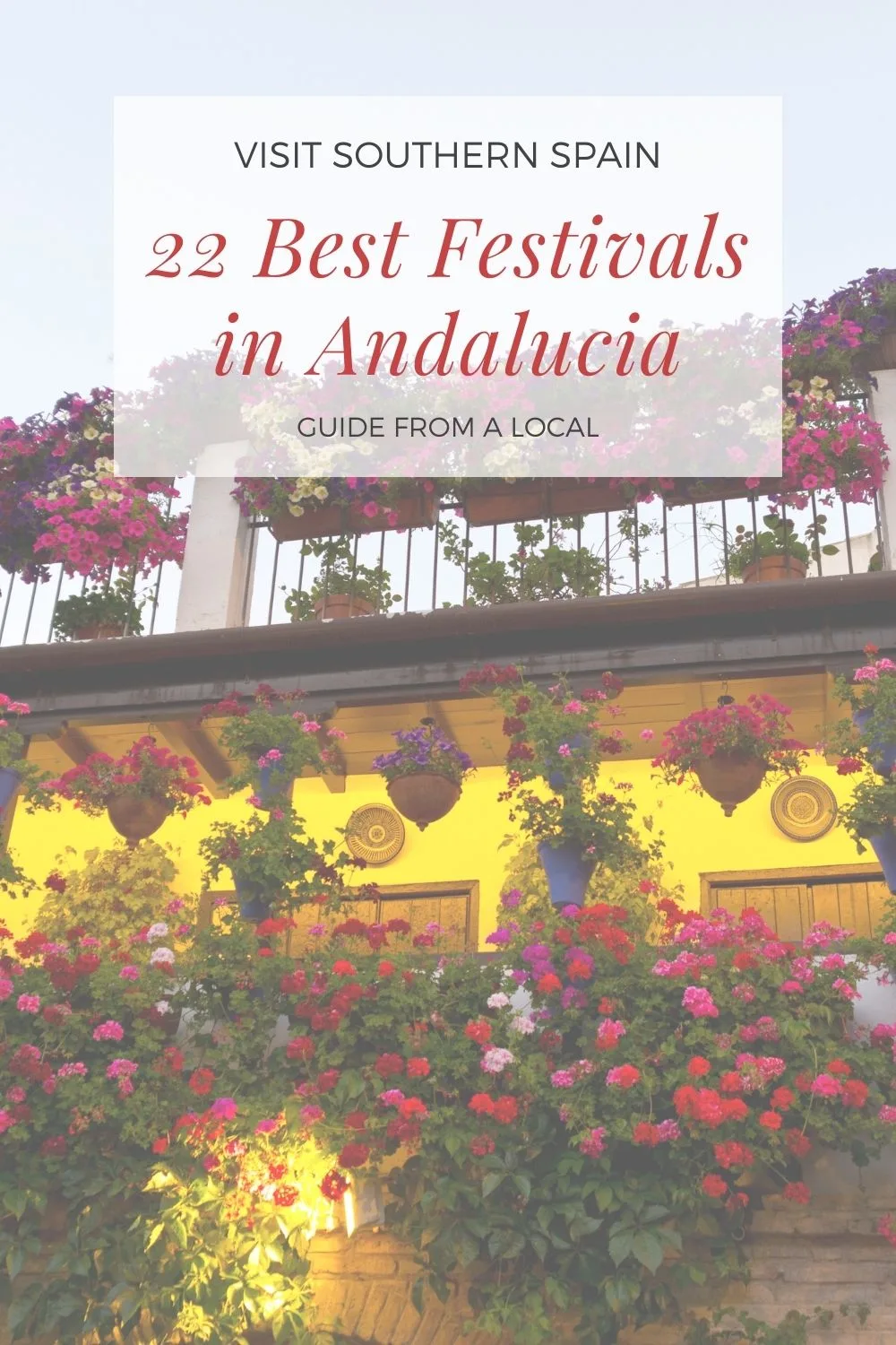 Curious which are the best festivals in Andalucia? You've come to the right place! You can read all about the most famous festivals in Andalucia, their history and significance, as well as when they're taking place. Visiting Andalucia for its fascinating festivals is definitely a thing to add to your bucket list. From early spring, till late autumn, Southern Spain is full of joy and color, hosting its most beloved festivals. #festfestivals #festivalsinadnalucia # Andalucia #festivals #spain