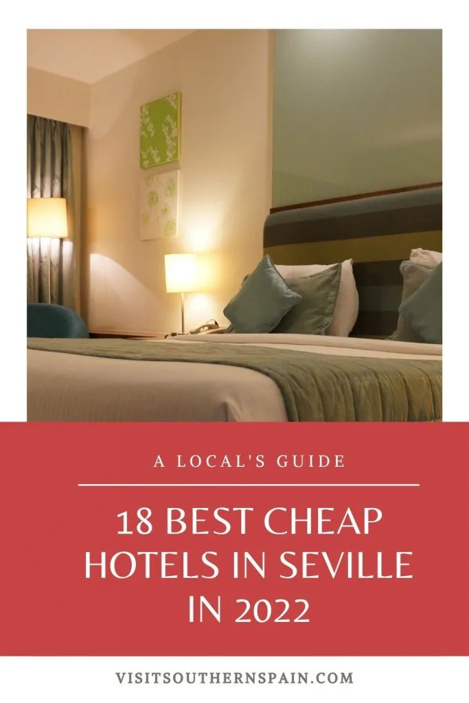 Do you want to stay in the Best Cheap Hotels in Seville in 2022? This lovely Andalucian city has some of the top budget hotels in Spain to select from for your next vacation. You can book a room in Seville city with spectacular views, proximity to the sea, or a pool to keep cool during the scorching Spanish summers. Check out some of the greatest locations to stay in Spain without having to worry about overpaying for a room. #cheaphotelsinseville #cheaphotels #sevillehotels #andalucia #spain