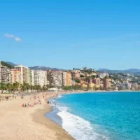 view with the Malagueta beach in Malaga for things to do in malaga in october