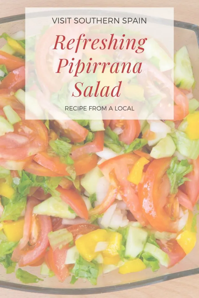 Are you looking for a Refreshing Pipirrana Salad Recipe? This Spanish salad is easy to make but nutritious and tasty and perfect for summer. This is one of the most refreshing summer salads that you've ever tried. The Pipirrana recipe is made with fresh ingredients such as tomatoes and cucumber that are complemented by a light garlic and olive oil dressing. And tuna gives this summer salad a rich and savory flavour that you can't get enough. #pipirrana #summersalad #spanishsalad #pipirranasalad