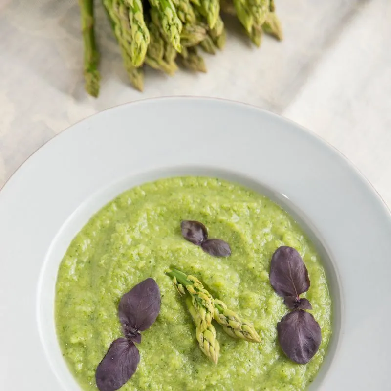 asparagus soup, 15 Best Spanish Cold Soups for Summer
