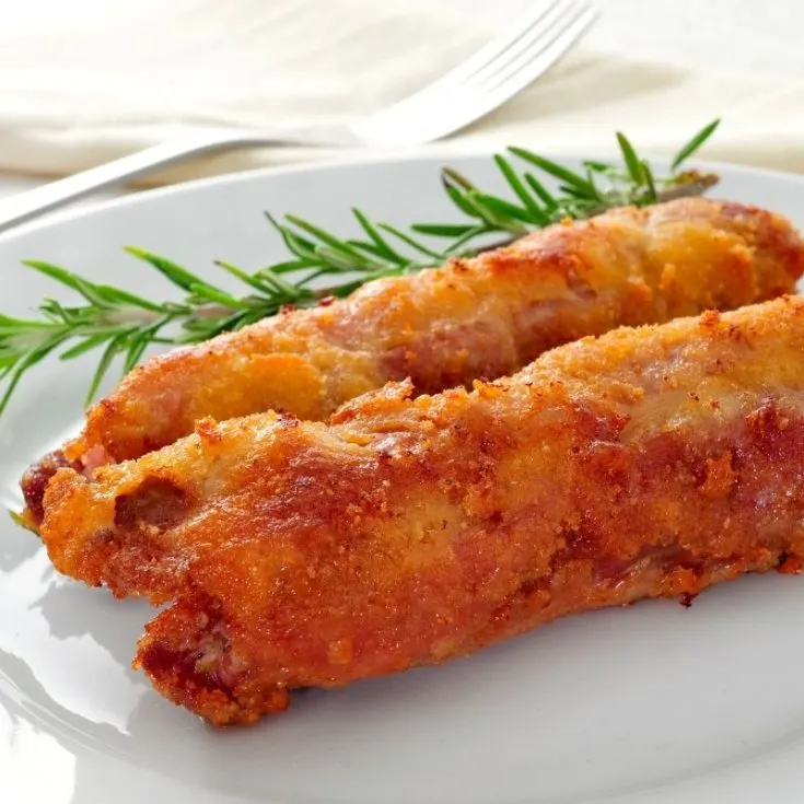 spanish rolls - Andalusian Fried Flamenquines Cordobeses