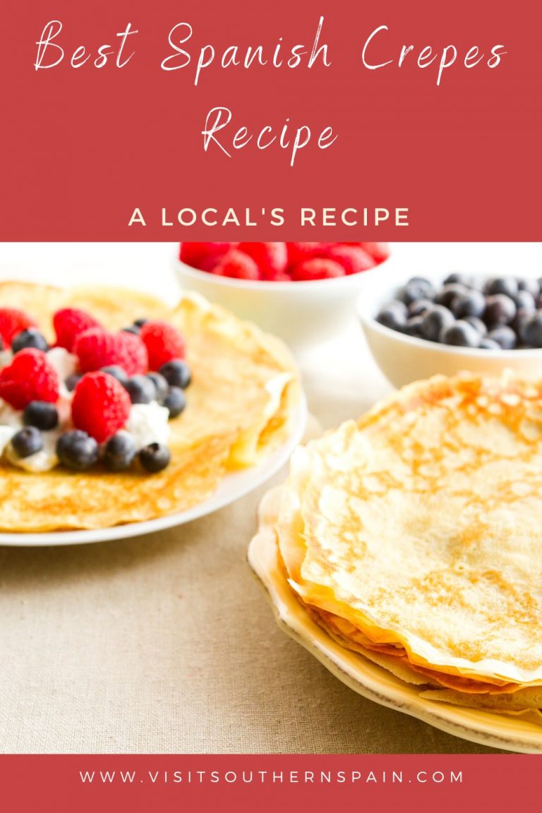 Best Spanish Crepes Tasty Recipe from a Local Visit Southern Spain