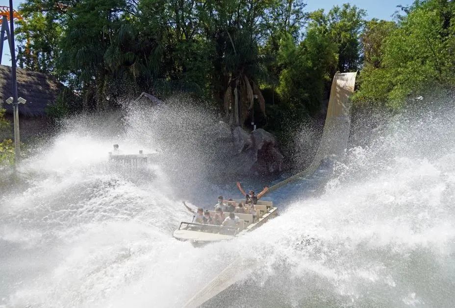 water park Isla Magica, one of the best places to visit in Seville in June