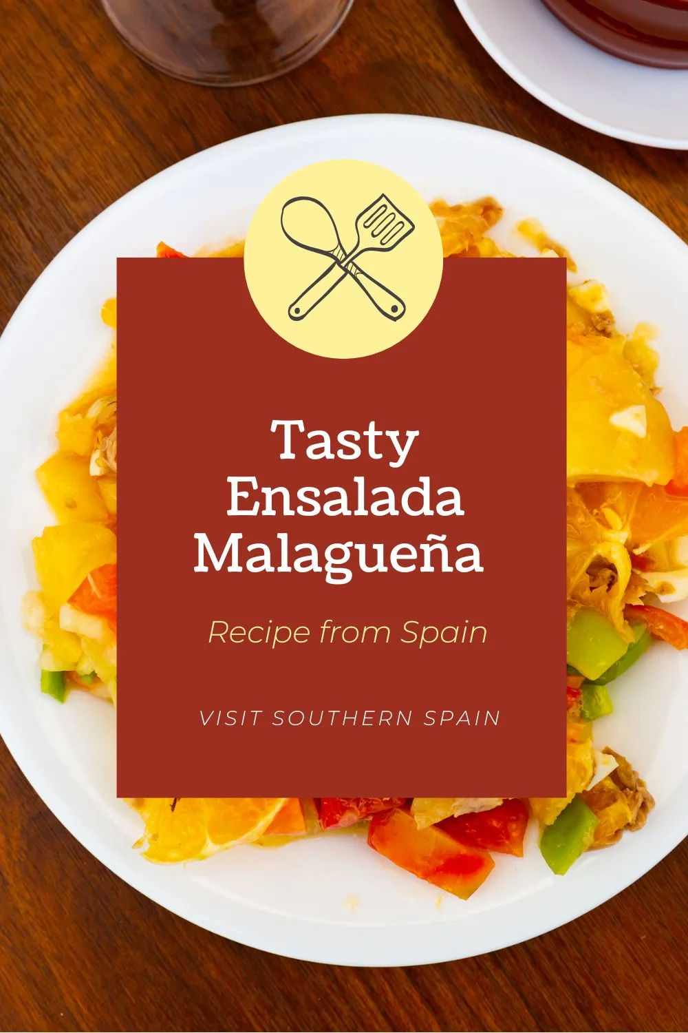 Are you looking for an Easy Ensalada Malagueña Recipe? This is a Malaga-style cod salad that you must try. The Spanish potato salad with cod is easy to make, very refreshing just perfect for hot summer days, and it'll offer the nutrition you need. The Ensalada Malagueña de bacalao is a well-known salad, very much enjoyed by the Spaniards because it has a unique flavor thanks to the combination of ingredients - orange, fish, and potatoes. #ensaladamalagueña #malagasalad #spanishsalad #codsalad