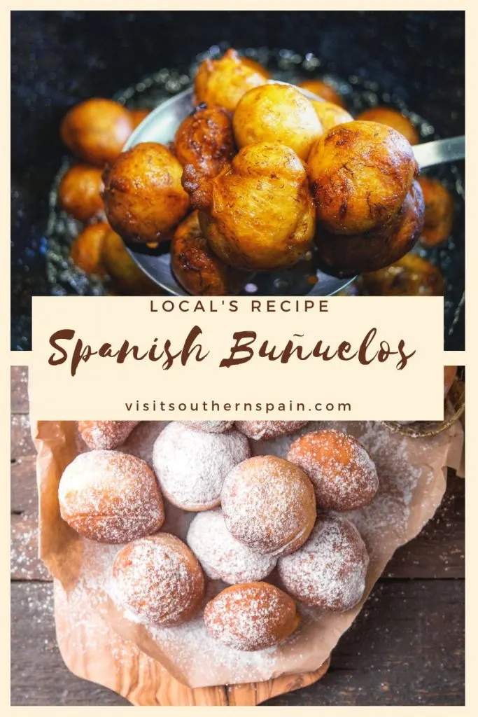 Are you looking for an Authentic Spanish Buñuelos Recipe? Then you must try these Spanish donuts that are easy to make, incredibly delicious, and perfect Spanish treats for Halloween or any other holiday. This authentic Spanish recipe requires few ingredients and minimum of cooking skills, so everyone can do it. The buñuelos de viento are prepared especially for Halloween or Christmas but you can make them whenever you want. #spanishbuñuelosrecipe #buñuelos #spanishdonuts #buñuelosdeviento
