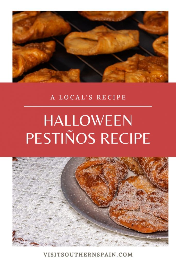 Do you want to try a Delicious Halloween Pestiños Recipe? This Halloween desert is one of the best Spanish cookies you've ever had. Pestiños are easy to make and don't require many ingredients but once you started eating them, you won't be able to stop. The secret is, honey glaze for pastries prepared in the Spanish way, which gives these Halloween treats a unique flavor. Try the pestiños Andaluces and have the best Halloween! #pestiños #pestiñosrecipe #halloweensweets #pestiñosandaluces
