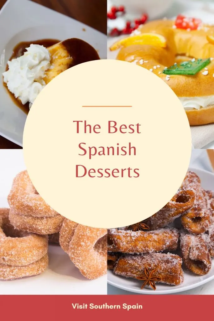 Do you want to learn more about the best Spanish desserts? We've put together a list of some of the best desserts from Spain that will definitely satisfy your sweet tooth. Whether you want to go for something classic like Spanish flan, or Pestiños to more elaborated treats like churros and turron, the Spanish desserts won't disappoint. The best Spanish desserts are full of flavor and their textures vary from soft to crunchy. #bestspanishdesserts #spanishdesserts #dessertsfromspain #desserts