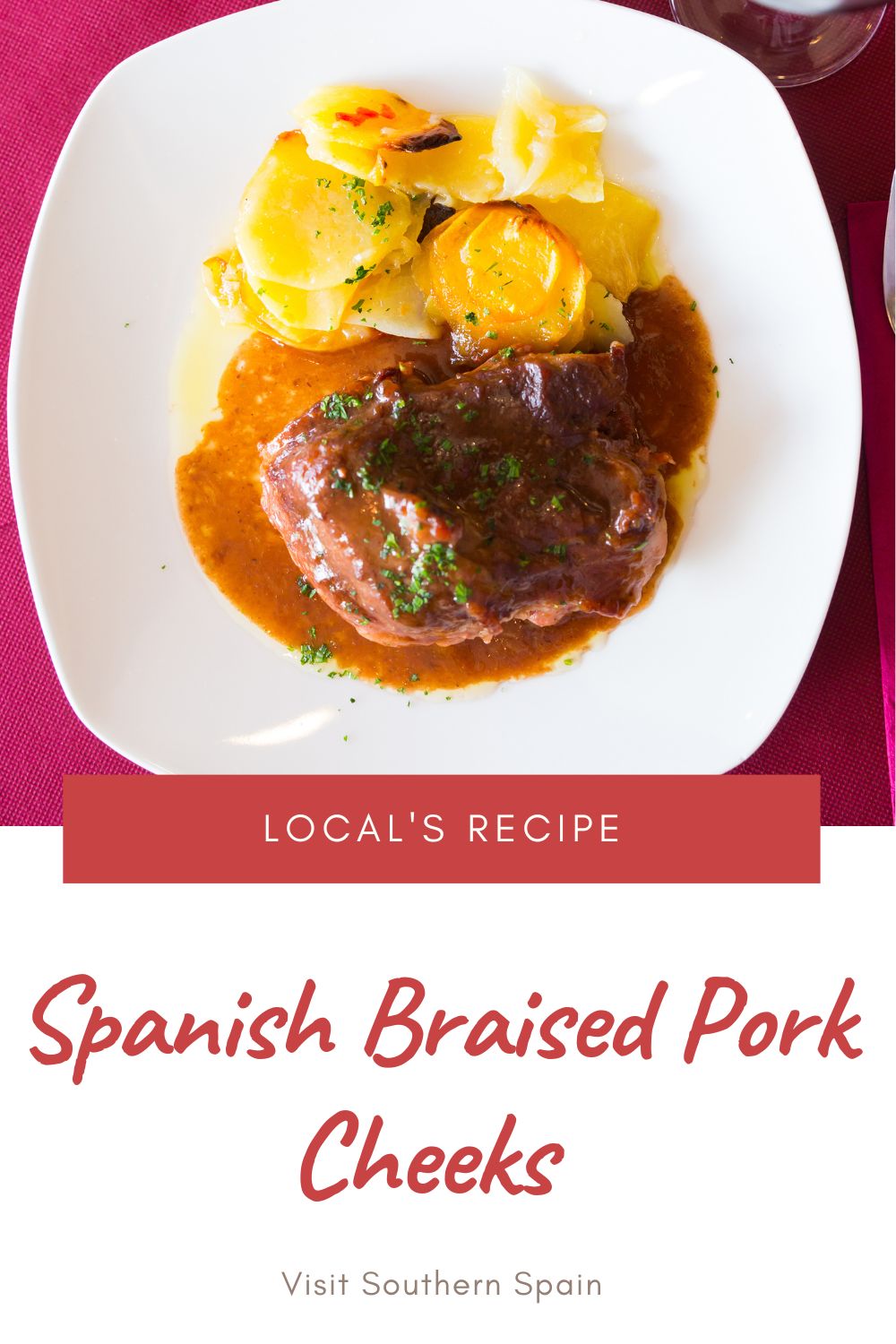 Tender Braised Pork Cheeks from Spain Visit Southern Spain