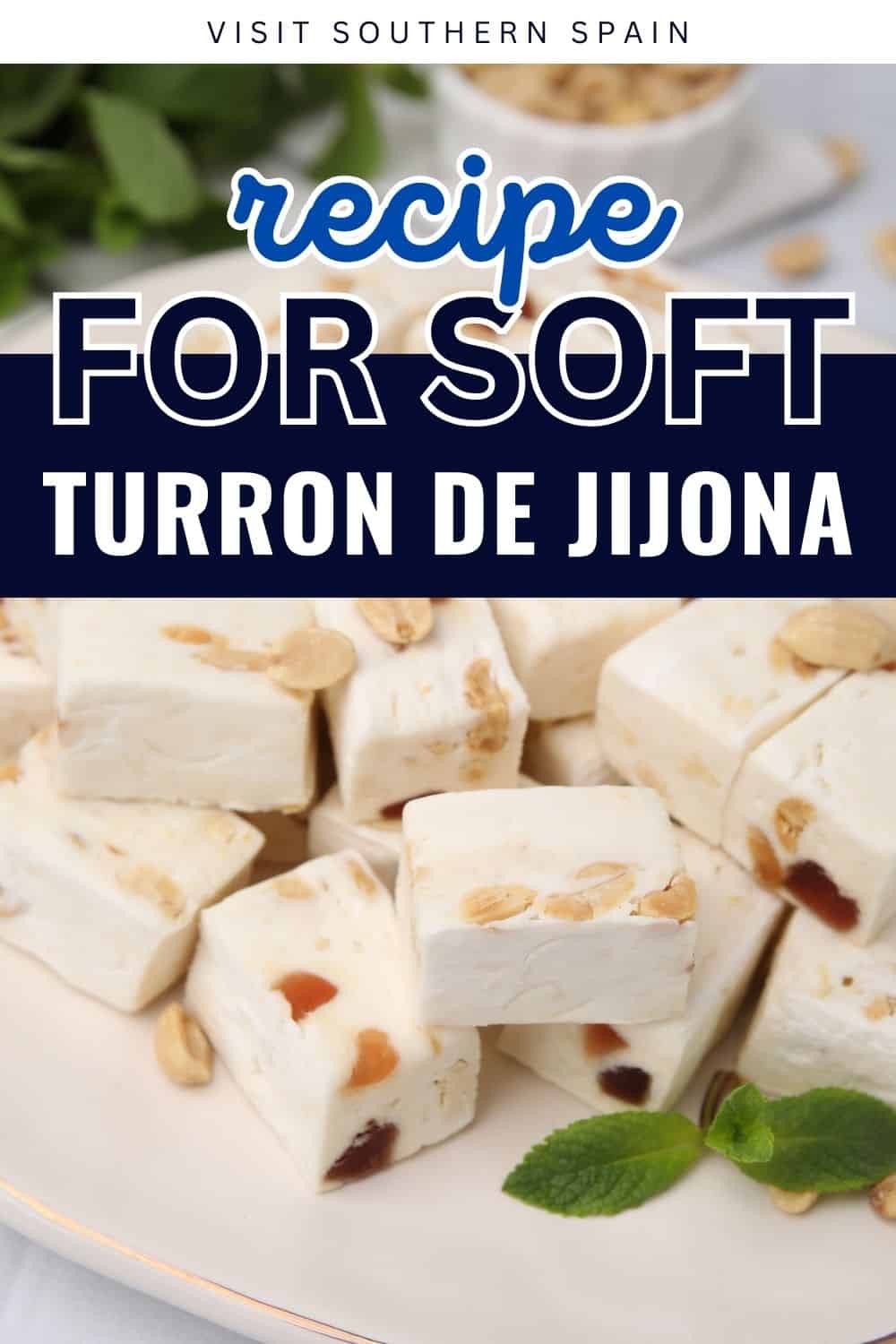 Turrón Jijona is a Soft nougat