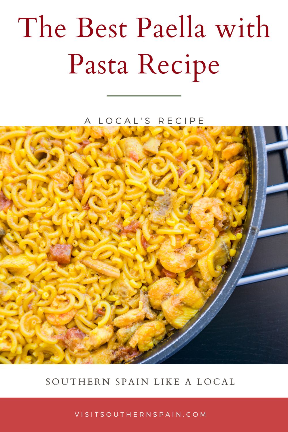 Easy Paella with Pasta Recipe from Spain