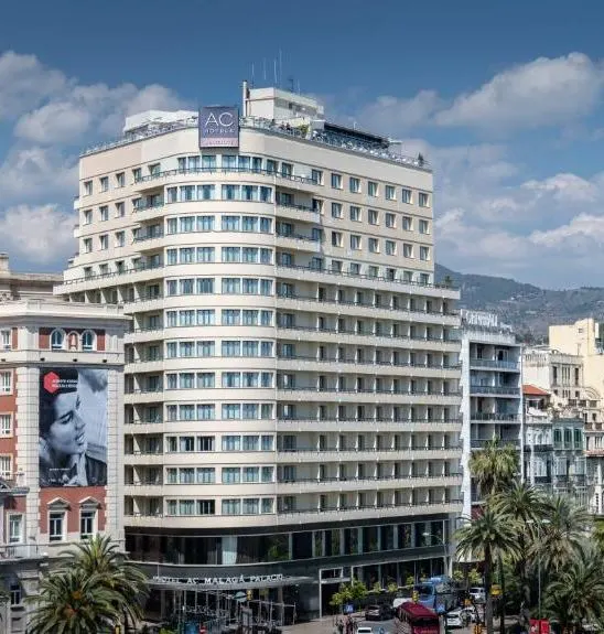 photo with the exterior of the AC Hotel by Marriott Malaga Palacio