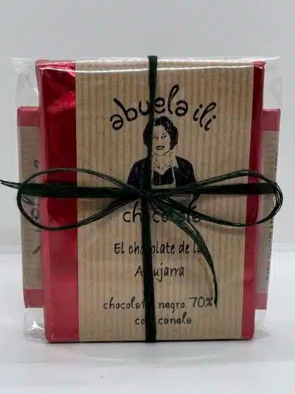 a pack of Chocolate Abuela ili.20 Best Spanish Souvenirs from Andalucia
