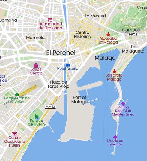 El Perchel district in Malaga. Where to Buy Properties in Malaga City