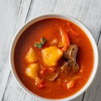 Spanish Chorizo stew with Potato
