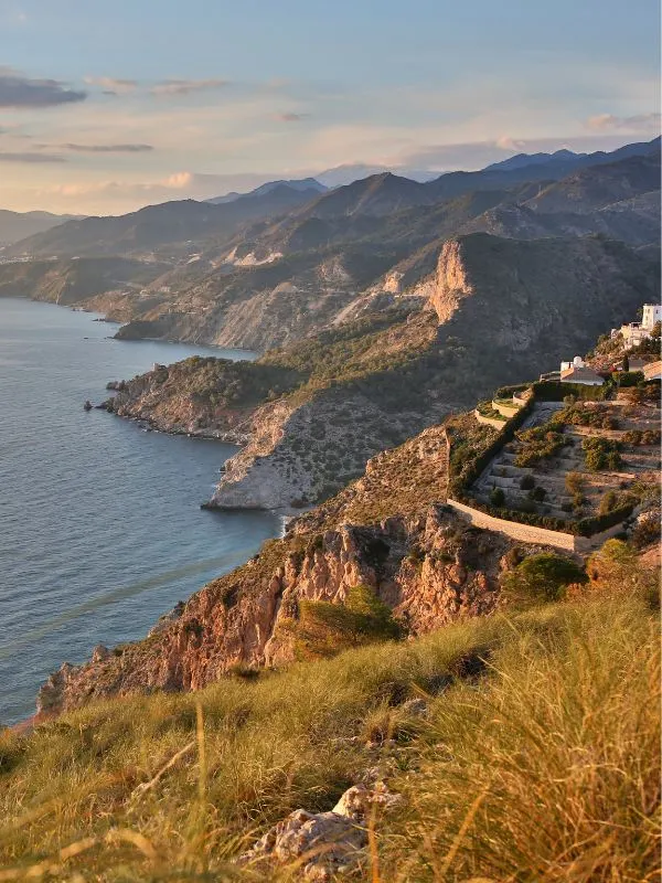 aerial view of the Cerro Gordo Natural Park. 20 Best Routes for Cycling in Andalucia in 2023