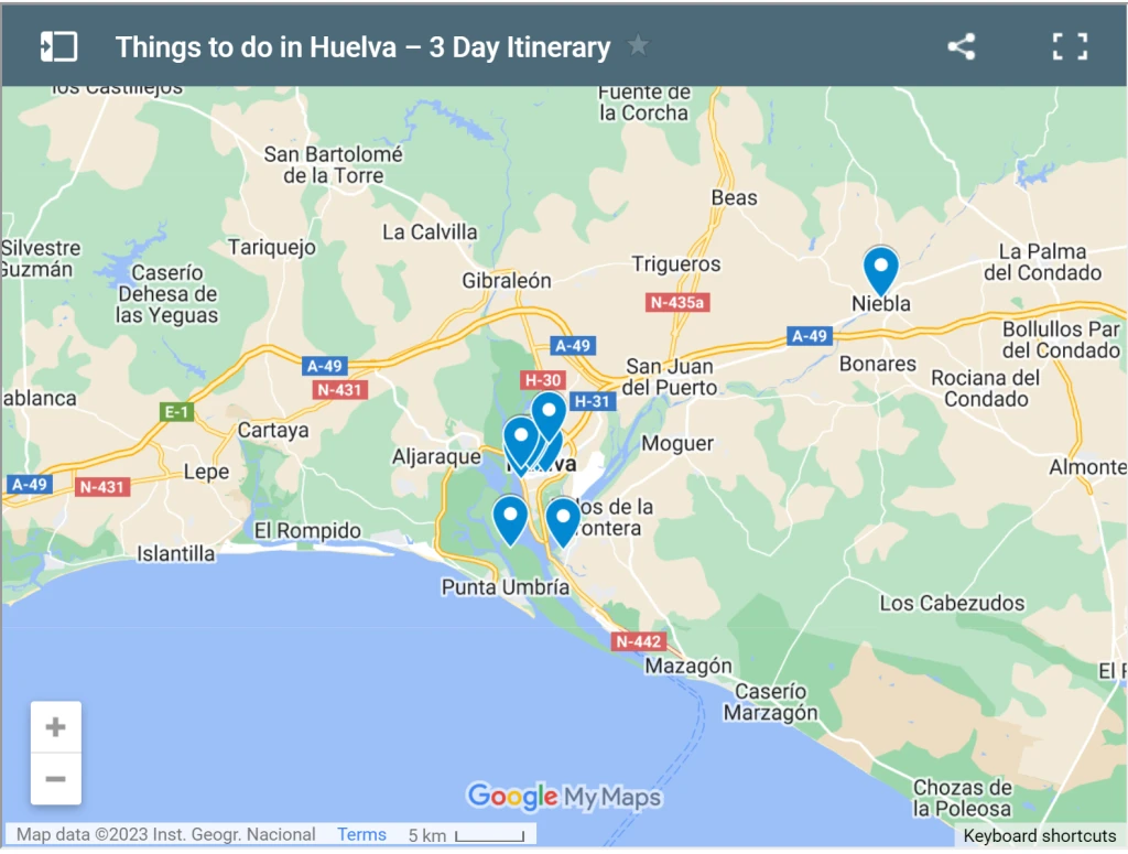 image 1 - 25+ Things to do in Huelva, Spain - 3 Day Itinerary