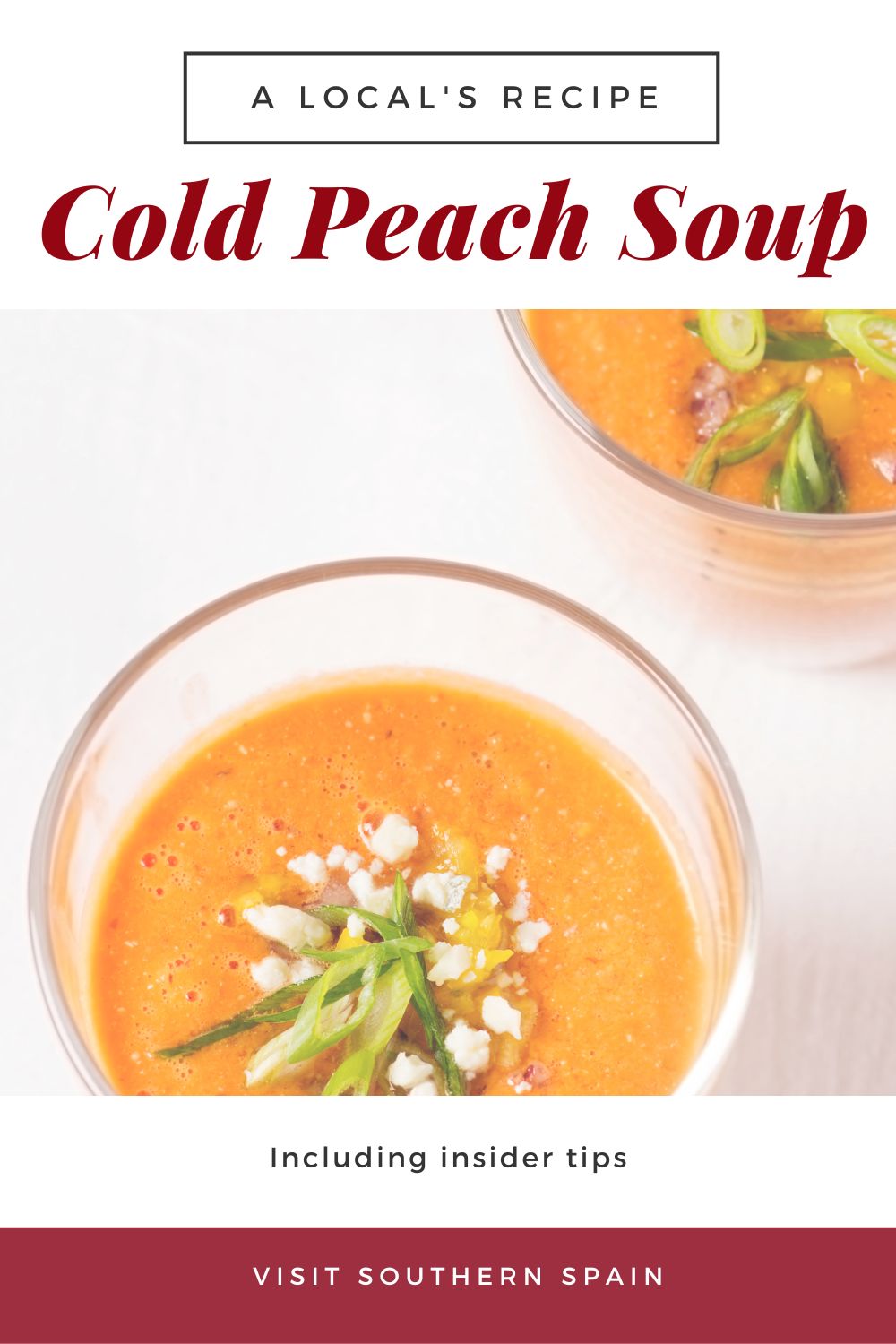 Cold Pech Best Cold Peach Soup Recipe from Spain - Visit Southern Spain