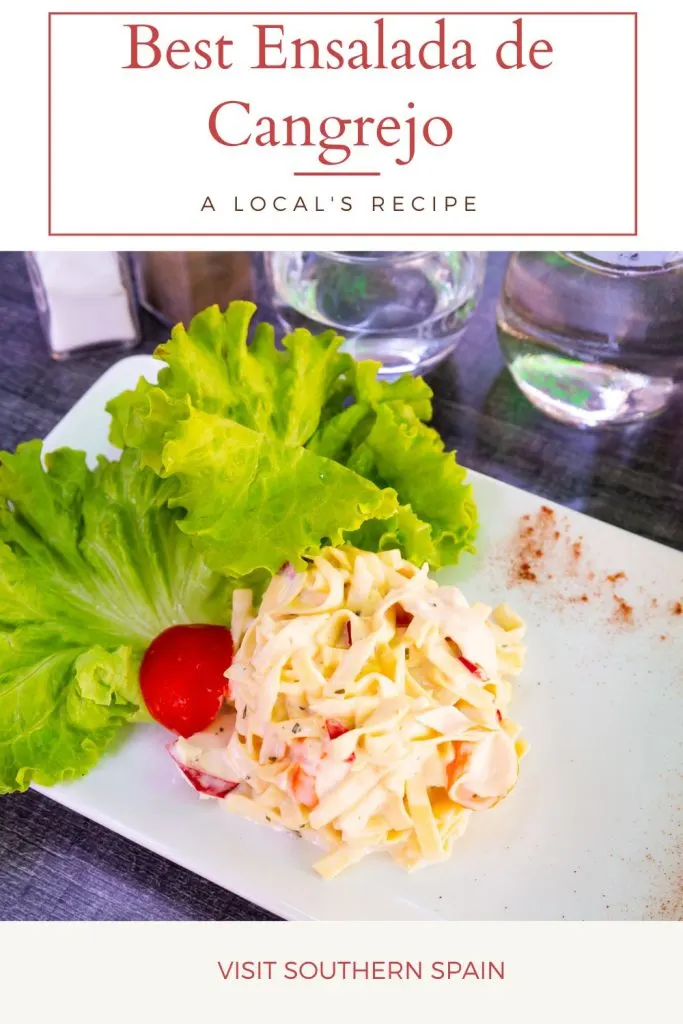 8 8 - Fresh Ensalada de Cangrejo Recipe - Spanish Crab Salad