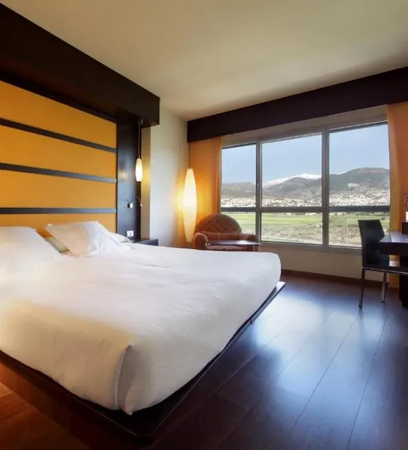view with a room at Hotel Abades Nevada Palace. 20 Best Cheap Hotels in Granada for 2023