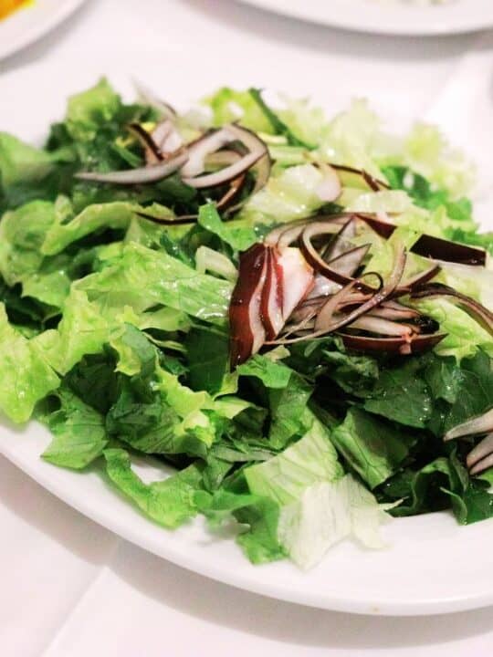 Quick Spanish Green Salad Recipe Visit Southern Spain