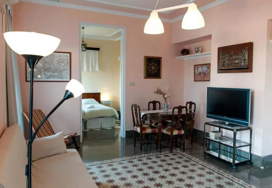 interior of an apartment at Casa Palacio López Daza, one of the best family hotels in Granada