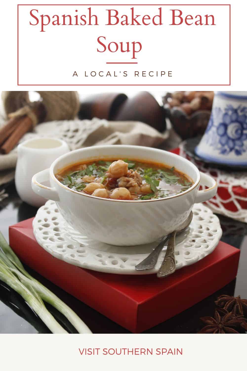 Easy Spanish Baked Bean Soup Recipe Visit Southern Spain