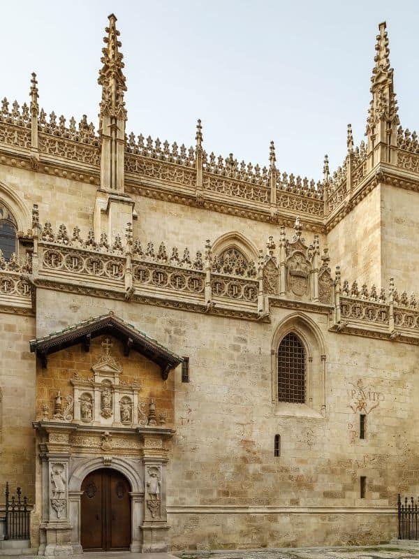 exterior of the Royal Chapel of Granada