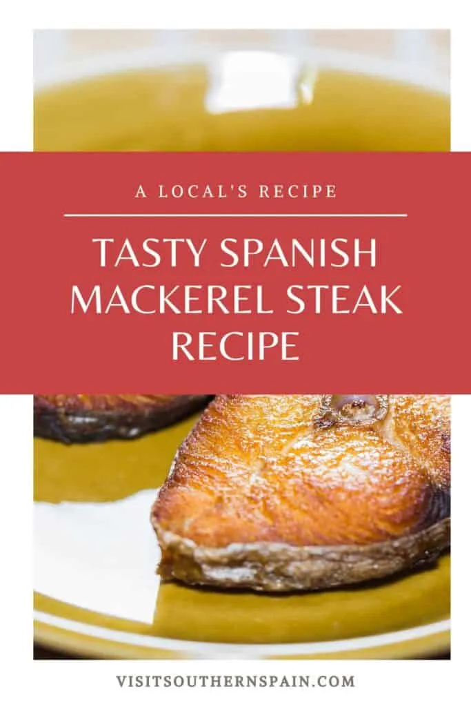 a pin with Spanish Mackerel Steak Recipe.