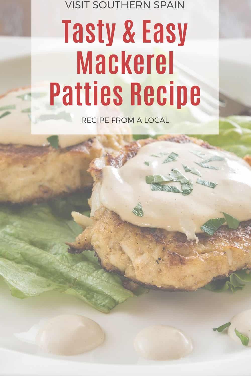 Easy Mackerel Patties Recipe Visit Southern Spain