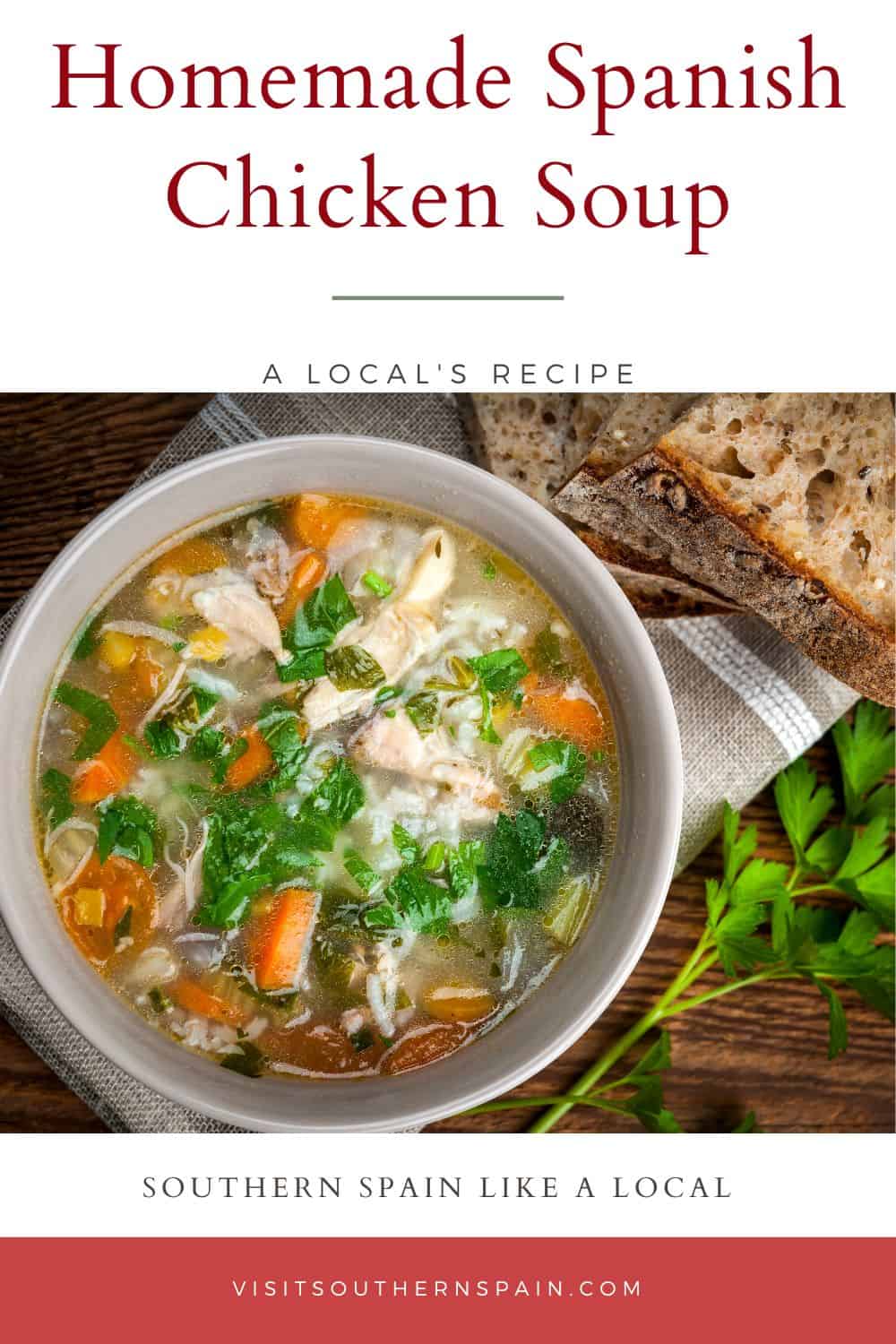 Best Homemade Spanish Chicken Soup - Visit Southern Spain