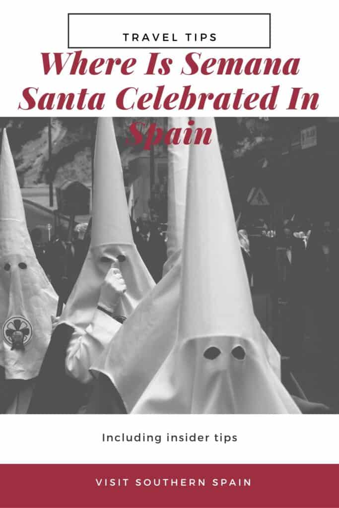 a pin with processions being held in Spain, Where Is Semana Santa Celebrated In Spain [9 Famous Cities]