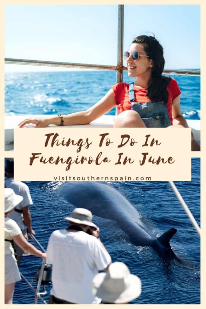 a pin with 2 photos related to Things To Do In Fuengirola In June