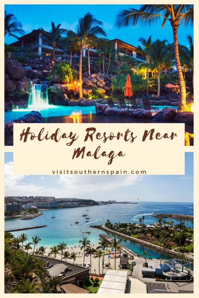 a pin with 2 photos related to Holiday Resorts Near Malaga