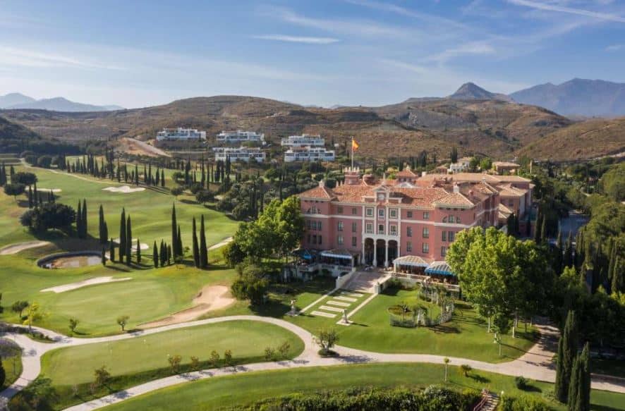 aerial view of one of the best holiday resorts near Malaga - 12 Amazing Holiday Resorts Near Malaga