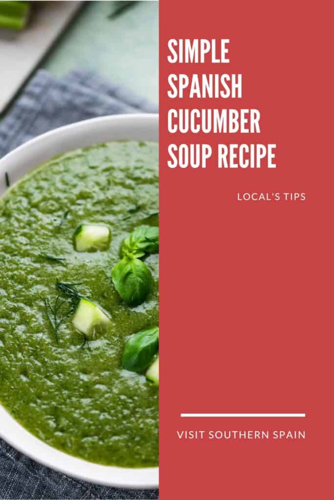 12 3 - Delightful Spanish Cucumber Soup Recipe
