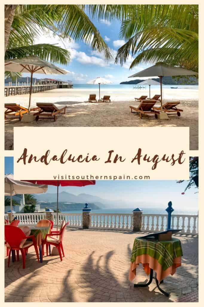 a pin with 2 photos related to 9 Ways to Stay Cool in Andalucia In August