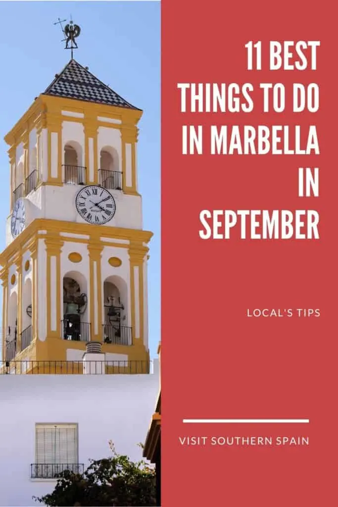 bell tower at the Iglesia de Nuestra Señora de la Encarnación in Marbella