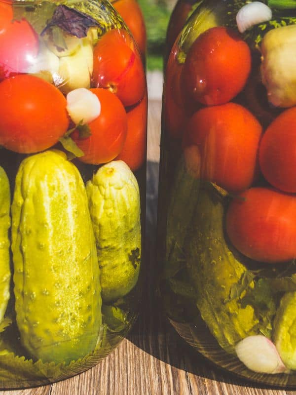 2 jars of spanish pickled vegetables