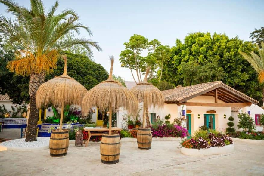 cabin and garden at Dunas Luxury Beach Resort Tarifa