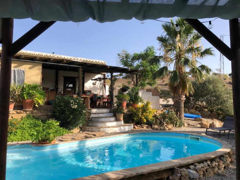 pool at the Cortijo Dos Santos in Malaga