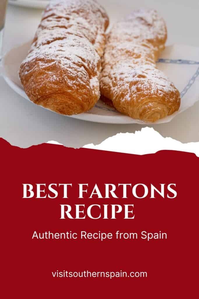 a pin with 2 fartons on a plate