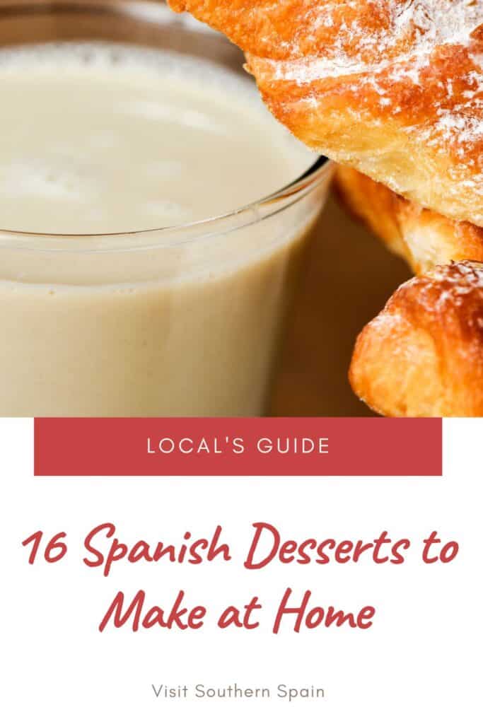 a pin with fartons, one of the best Spanish desserts to make at home