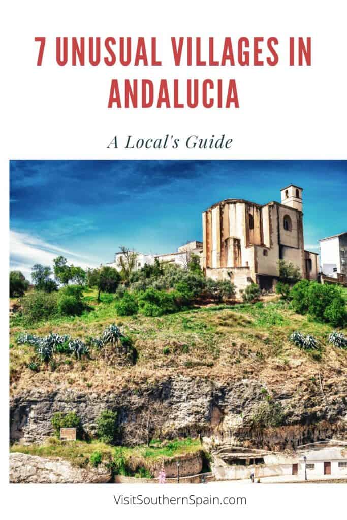 a pin with one of the Unusual Villages in Andalucia
