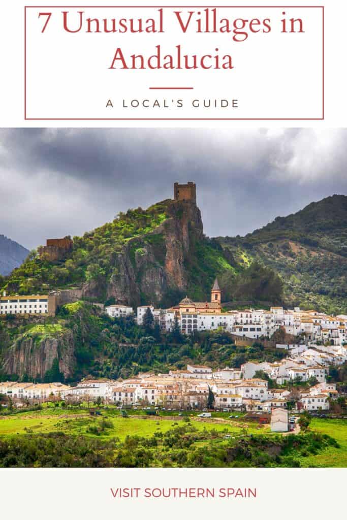 a pin with one of the Unusual Villages in Andalucia
