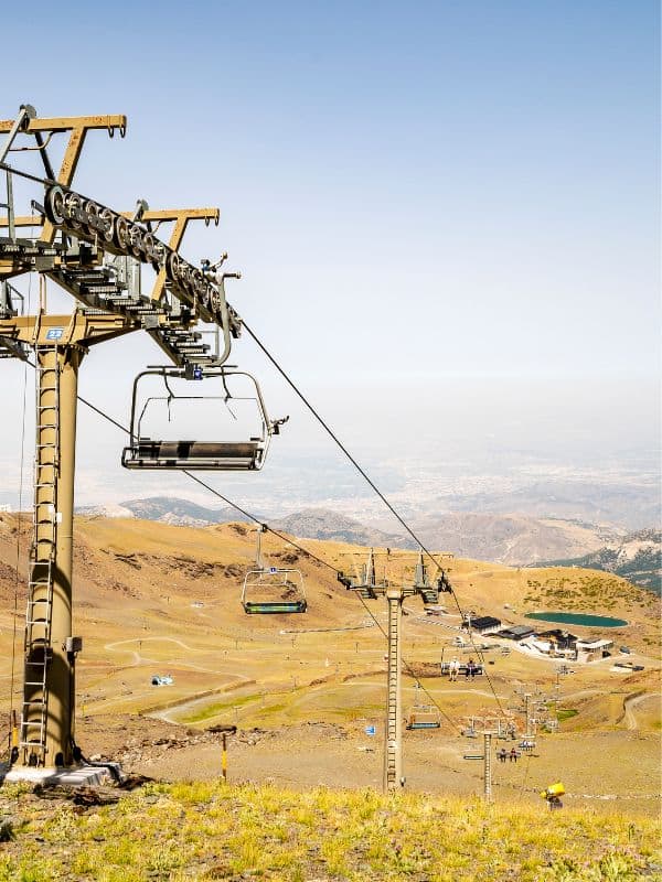 cable car in Sierra nevada as one of the Things to do in Sierra Nevada Ski Resort