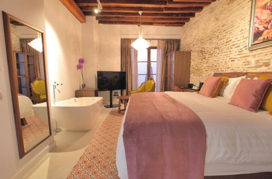 hotel room at Anahita boutique hotel, boutique hotels in Malaga