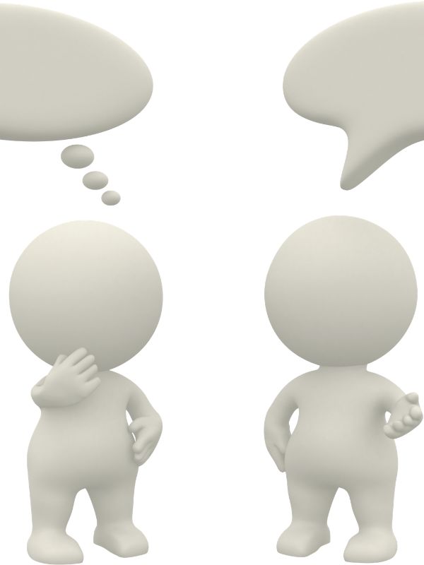 3d people having a conversation as a best way to learn Spanish for travel